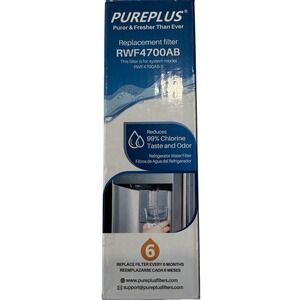 Pureplus Replacement Refrigerator Water Filter RWF4700AB